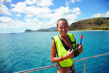 Experiência de vela e mergulho com snorkel em Waikiki com tartarugas